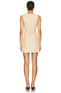 view 3 of 3 Meredith Mini Dress in Beige Neutral