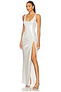 view 2 of 4 Tonya Maxi Dress in White Metallic