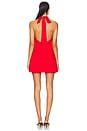 view 3 of 3 Nomi Mini Dress in Lipstick Red