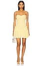 view 1 of 3 Alessia Mini Dress in Baby Yellow