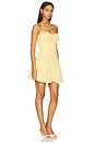 view 2 of 3 Alessia Mini Dress in Baby Yellow