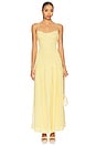 view 1 of 3 Alessia Maxi Dress in Baby Yellow