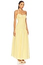 view 2 of 3 Alessia Maxi Dress in Baby Yellow
