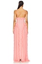 view 3 of 3 VESTIDO LARGO EVELYN in Rose Pink