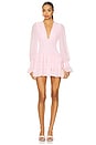 view 1 of 3 Eloise Mini Dress in Baby Pink