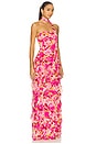 view 3 of 4 Tracie Gown in Pink Georgia Floral