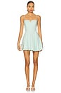 view 1 of 3 Alexandria Mini Dress in Mint Green