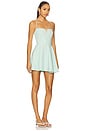 view 2 of 3 Alexandria Mini Dress in Mint Green