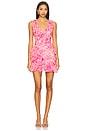 view 1 of 3 Lucia Mini Dress in Pink Floral Multi