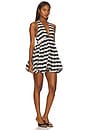 view 2 of 4 Quincy Mini Dress in Black & Ivory Gingham