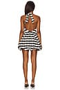 view 3 of 4 Quincy Mini Dress in Black & Ivory Gingham