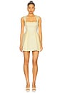 view 1 of 4 Josephine Mini Dress in Pale Yellow