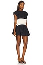 view 2 of 3 Jayden Mini Dress in Black & Cream