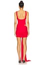 view 4 of 4 Helene Mini Dress in Cherry Red