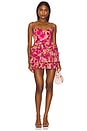 view 1 of 3 Tracie Mini Dress in Pink Georgia Floral