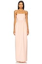 view 1 of 3 Katya Gown in Baby Pink