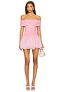 view 1 of 4 Raelynn Mini Dress in Pink Stripe