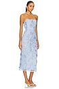 view 2 of 4 Blume Midi Dress in Light Blue Floral