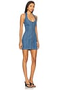 view 2 of 3 Mira Mini Dress in Medium Blue