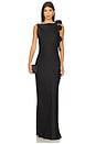 view 2 of 4 Angela Gown in Black