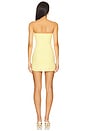 view 3 of 3 Drew Mini Dress in Baby Yellow
