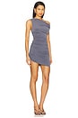 view 2 of 3 Alizee Mini Dress in Slate Grey