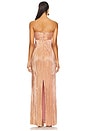 view 3 of 4 Mya Gown in Rose Gold