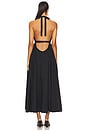 view 3 of 3 Idun Halter Neck Midi Dress in Black