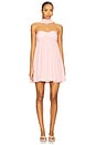 view 1 of 4 Sabrina Mini Dress in Pink Stripe