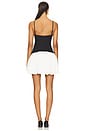 view 3 of 3 Lorelie Mini Dress in Black & Ivory