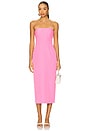 view 1 of 3 Renn Midi Dress in Candy Pink
