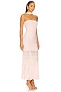 view 2 of 3 Kelly Pleated Knit Dress in Baby Pink