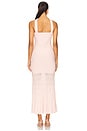 view 3 of 3 Kelly Pleated Knit Dress in Baby Pink