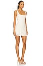 view 2 of 4 Greta Tweed Mini Dress in Cream