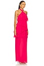 view 2 of 3 Zuri Gown in Raspberry Pink