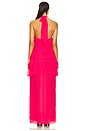 view 3 of 3 Zuri Gown in Raspberry Pink