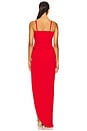 view 4 of 4 Sabrina Gown in Red