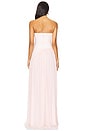 view 3 of 3 Alice Strapless Gown in Light Pink
