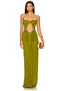 view 1 of 3 Vestido Farrah in pear green