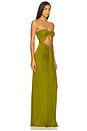 view 2 of 3 Vestido Farrah in pear green