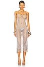 view 2 of 5 Katja Beaded Crochet Midi Dress in Ice