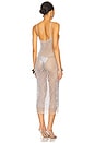 view 4 of 5 Katja Beaded Crochet Midi Dress in Ice