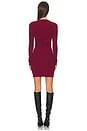 view 3 of 3 Beria Mini Dress in Windsor Wine