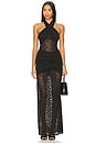 view 1 of 3 Sachi Gown in Black