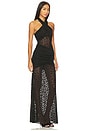 view 2 of 3 Sachi Gown in Black