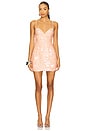 view 1 of 4 Tarida Sequin Mini Dress in Pink Coral Sequin