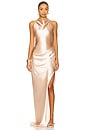 Kamiah Gown in Dusty Rose