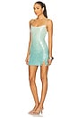 view 2 of 4 Solene Mini Dress in Aqua Green Ombre