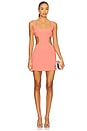 view 1 of 4 Daya Mini Dress in Coral Pink