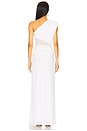 view 3 of 4 x Yhasmina Ferrara Lea Gown in White